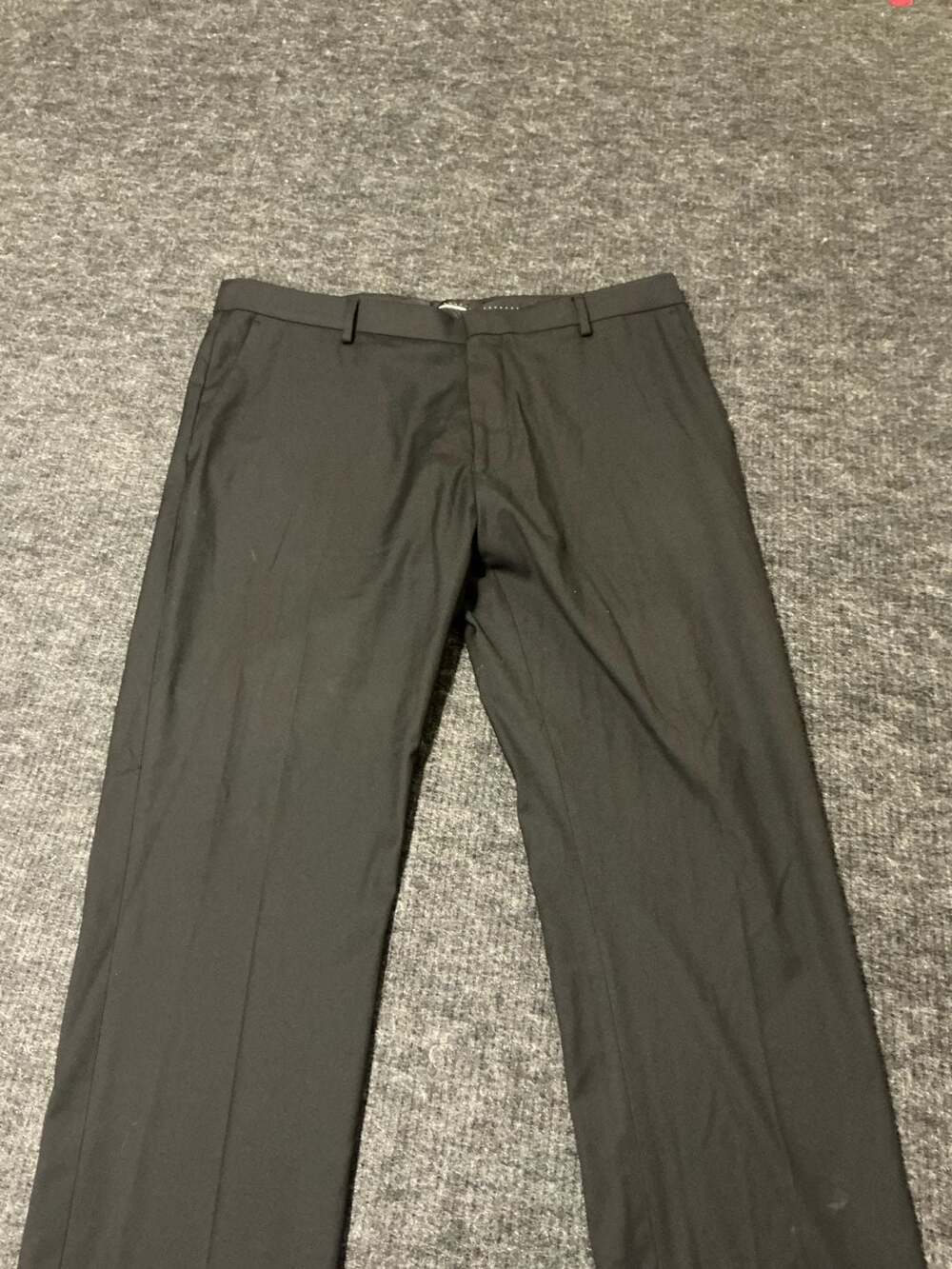 Murano Zac Fit Wardrobe Essentials Dress Pants Mens Size 40x30 Black